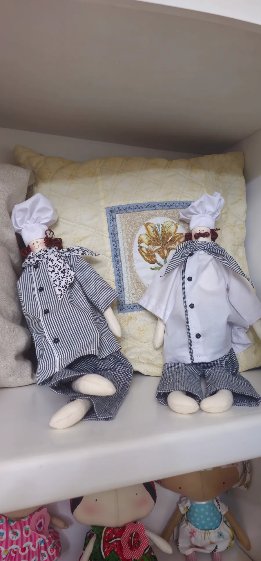 Bonecas cozinheiras, outro detalhe